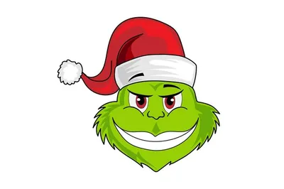 The Grinch Face Funny Grinch Svg, Grinch Christmas SVG Digital File