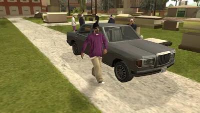 GTA SA Grove Street Family Drive-by