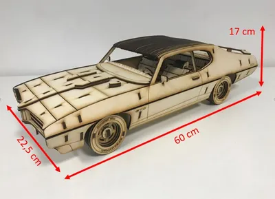 CWWH-Onlineshop - Pontiac GTO Judge as 3D large model