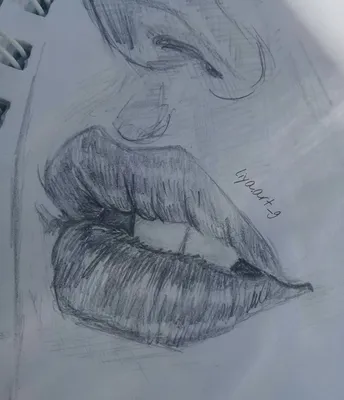 Губы карандашом Скетч Sketch Lips Drawing #art#рисунок#губы | Рисунки,  Нарисовать губы, Рисовать