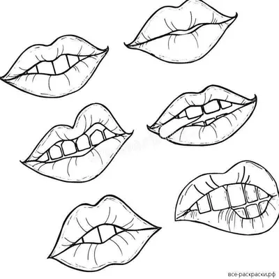 Lip Mouth Kiss Рисунок, губы, Разное, лицо, люди png | PNGWing