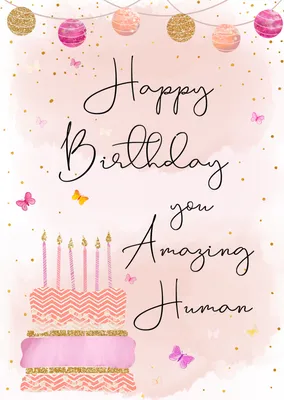 Happy Birthday Beautiful Greeting Card - LUXAH Gifts and Homewares