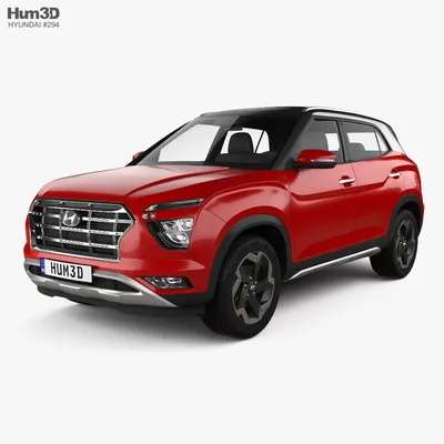 Hyundai Creta 2023 3D model - Download Vehicles on 3DModels.org