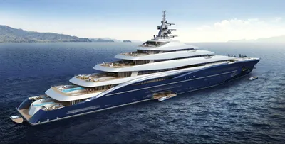 Lürssen BLUE, новая 160-метровая яхта | Superyachts News