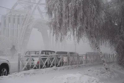 Якутск в тумане. Фотографии - Новости Якутии - Якутия.Инфо