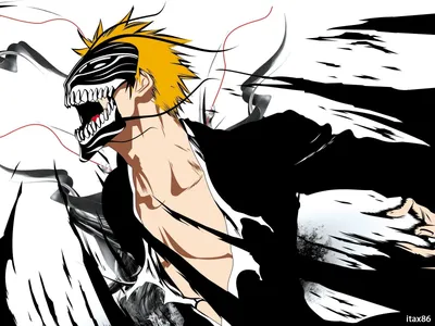 Чехол для iPhone XR аниме \"Блич/Bleach\" (Ичиго Куросаки Пустой, 01) -  купить с доставкой по выгодным ценам в интернет-магазине OZON (747229720)