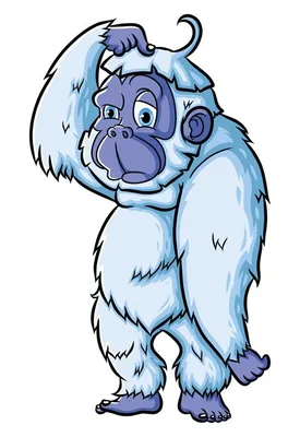 Yeti Wild Snowman In The Himalayan Mountains Stock Photo - Download Image  Now - Yeti, Monster - Fictional Character, Snow - iStock