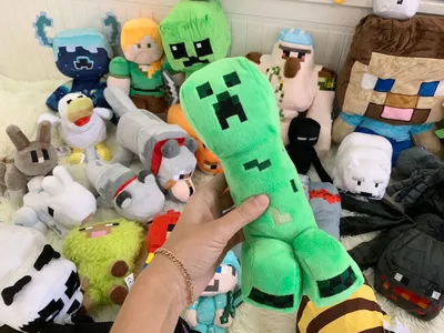 Мягкая игрушка Minecraft Happy Explorer Charged Creeper 20 см -  Акушерство.Ru