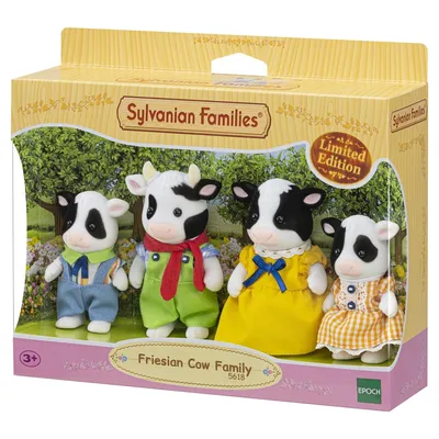 Набор игровой Sylvanian Families Семейство фризских коров 5618 купить в  Москве | Доставка по России.