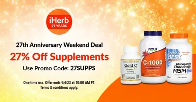 iHerb on X: \"iHerb is your one-stop shop on all things health, wellness,  beauty, and self-care. Save big each week - get a new deal on natural  products now!\" / X