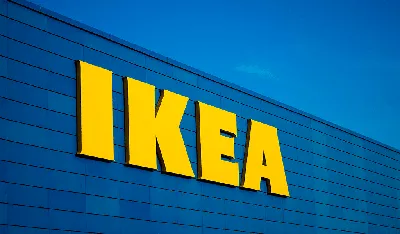 The IKEA logo - history and design - IKEA