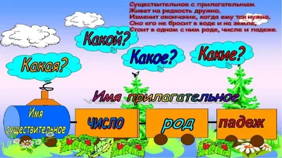 Разработка урока по русскому языку \"Имя прилагательное как части речи\"