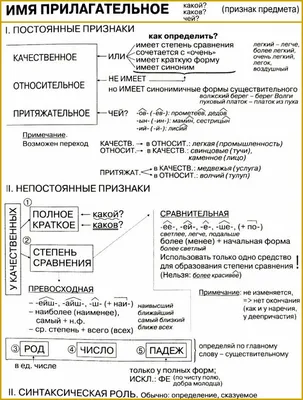 Имя прилагательное - Русский язык без проблем