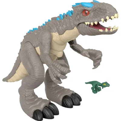 Фигурка Mattel l Indominus Rex Огромный Индоминус Рекс ,белый,GPH95 Mattel  купить от 13618 рублей в интернет-магазине MALL | Животные, птицы, рыбы и  рептилии Mattel