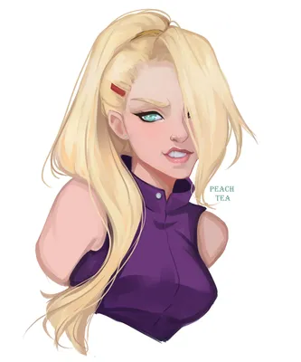 Фото Ino Yamanaka / Ино Яманака из аниме Naruto / Наруто, by PeachTea