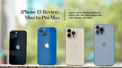 iPhone 13 Review: From Mini to Pro Max, It's All About the Battery and  Cameras - WSJ