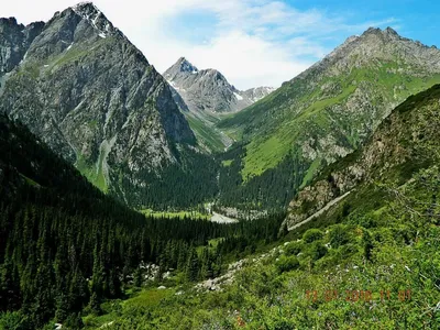 На машине по северному берегу озера Иссык-Куль. Фото, видео.