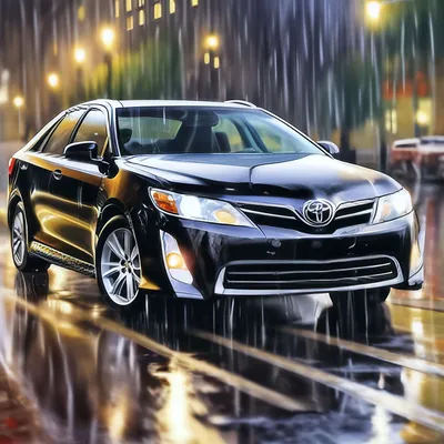 Toyota Camry 3.5T AWD Wagon - Работа из галереи 3D Моделей