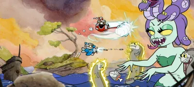 Как открыть секретного босса в Cuphead The Delicious Last Course, гайд по  прохождению Ангела и Демона в Капхед