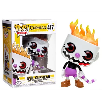 Злой Капхед (Evil Cuphead (Эксклюзив Hot Topic)) из игры Капхед