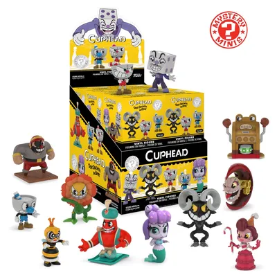 Фигурка Капхед мистери минис (Cuphead mystery minis) Фанко из игры Cuphead  Series 1 — Funko POP Russia