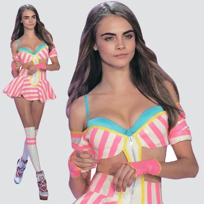 Кара Делевинь демонстрирует самую модную стрижку на лето-2023
