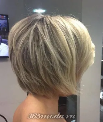 100%) Короткая женская стрижка каре на ножке 2022-2023: 104 фото | Short  hair with layers, Short hair cuts, Short layered haircuts