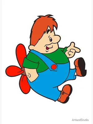 Karlson Russian Cartoon Character.\" Art Board Print for Sale by  ArtlandStudio | Redbubble