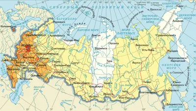 Политико-административная настенная карта России на рейках 1:5.5 млн купить  с доставкой в интернет-магазине | janzenshop.de