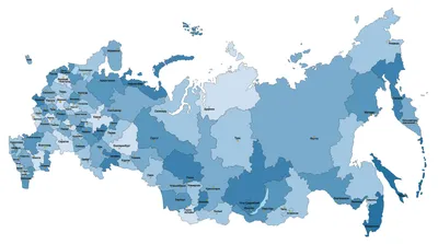 РФ, подробная карта | Карта, География мира, История