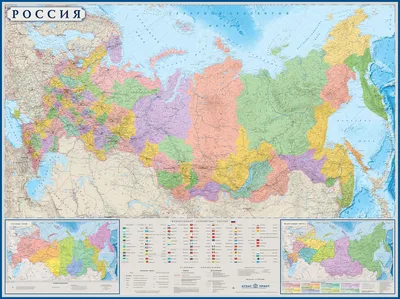 Подробная карта России по областям. Карта регионов России | RUS Maps | Все карты  России в одном месте