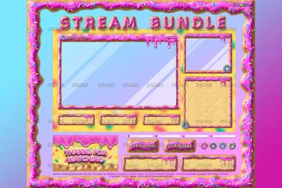 Donut - Twitch Overlay by TheUltraDonut on DeviantArt