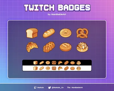 Premade Pizza Burger Donut Sub Badges - T2eArt's Ko-fi Shop - Ko-fi ❤️  Where creators get support from fans through donations, memberships, shop  sales and more! The original 'Buy Me a Coffee'