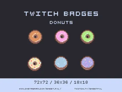 Kawaii Smiling Donut With Sprinkles Twitch Channel Points and Emote, Green,  Blue, Tan, Gift Idea, Twitch Streamer Digital Download - Etsy