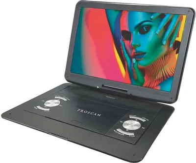 Proscan 13.3\" Portable DVD Player Black PDVD1332 - Best Buy