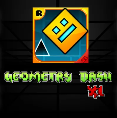 Geometry Dash Edible Cake Topper – Edible Cake Toppers