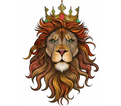 Наклейка на стекло Лев с короной 1-й нах 26549754 купить за 243 ₽ в  интернет-магазине Wildberries