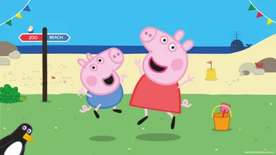 Peppa Pig Small Premium wall murals | Buy it now