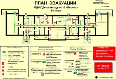 Изготовление планов эвакуации |