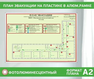 Изготовление планов эвакуации при пожаре в Воронеже