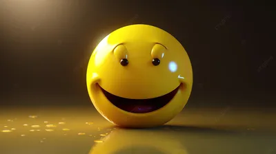 Эмодзи улыбка 3D Модель $5 - .max .fbx .obj - Free3D