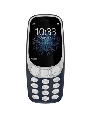 Мобильный телефон NOKIA 3310 DS TA-1030 синий: купить в интернет магазине |  Tgrad.kz