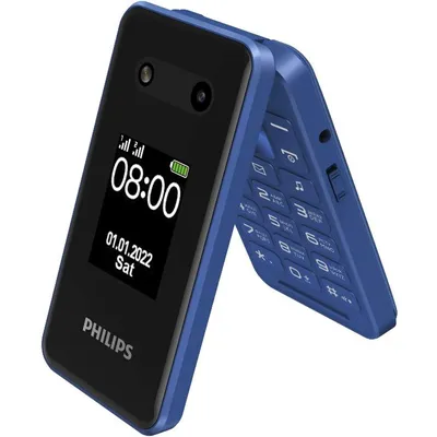 Мобильный телефон Philips Xenium E2602 Blue, купить в Москве, цены в  интернет-магазинах на Мегамаркет