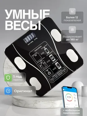 Весы напольные черный цвет — купить за 1199 руб в интернет-магазине Demix