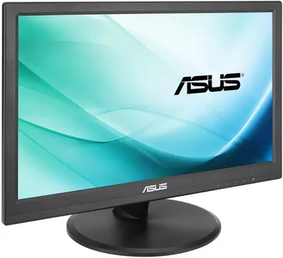 Монитор ASUS LCD 15.6\" VT168N Black touch (LED, Wide, 1366х768 90°/65°, 200  cd/m, 50,000,000:1) | НИКС Екатеринбург