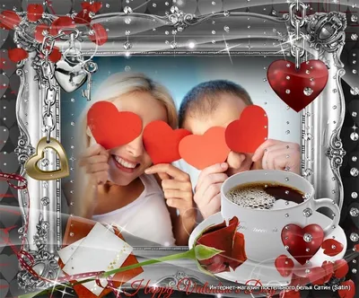 Пирожные на 14 февраля кубики и сердце Love