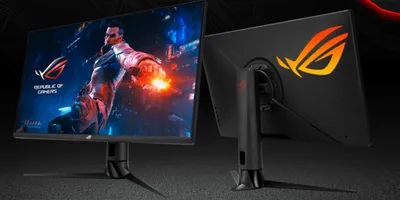 Монитор ASUS 90LM03S0-B02170 31.5\" ASUS XG32VQR ROG Strix Grey Сurved (LED,  Wide, 2560х1440, 144Hz, 4ms, 178°/178°, 450 cd/m, 3000:1, +DP, +НDMI, +MM,  +USB, ) - купить монитор asus 90lm03s0-b02170 31.5\" asus xg32vqr