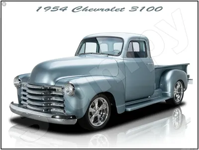 1954 Chevrolet 3100 Pickup Truck Metal Sign 9\" x 12\" or 12\" x 16\" | eBay