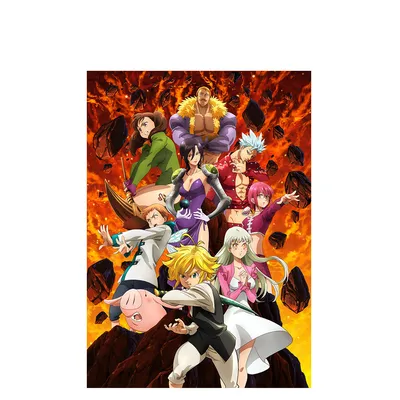 Обзор аниме Nanatsu no Taizai: The Seven Deadly Sins («Семь смертных грехов»,  «7 смертных грехов») | AwesomeReviews.ru