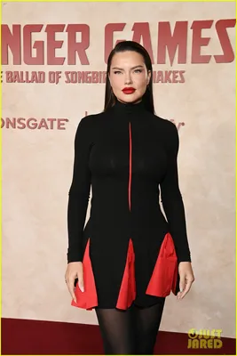 Adriana Lima Wasn't Bothered “At All” By Trolls Mocking Her Looks At The  Hunger Games Premiere | Bored Panda